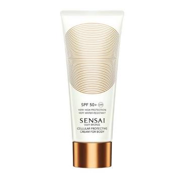 Sensai Crema de corp protectoare SPF 50+ Silky Bronze (Cream for Body) 150 ml