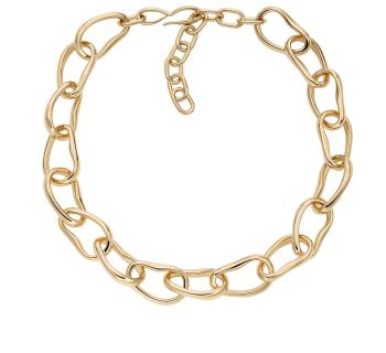 Skagen Colier solid placat cu aur Anja Pebble SKJ5008710