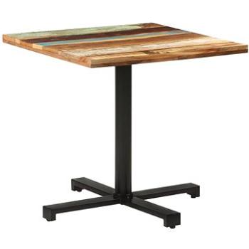 Bistro stôl štvorcový 80 x 80 x 75 cm masívne recyklované drevo (320292)