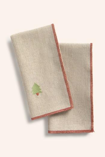 Calma House vászon szalvéták készlete Joy 45 x 45 cm