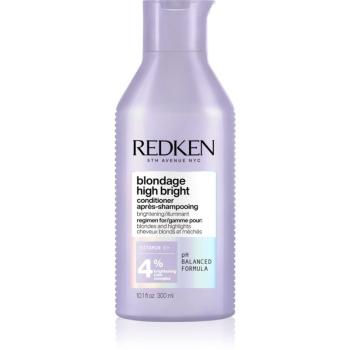 Redken Blondage High Bright balsam pentru stralucire pentru par blond 300 ml