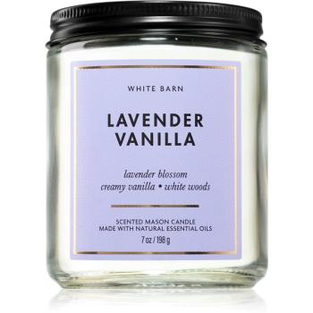 Bath & Body Works Lavender Vanilla lumânare parfumată 198 g