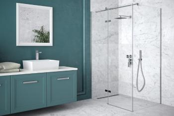 BESCO - Obdĺžnikový sprchovací kút PIXA - Rozmer A - 100, Rozmer B - 90, Smer zatvárania - Pravé (DX) BCPIXA1090OBDP