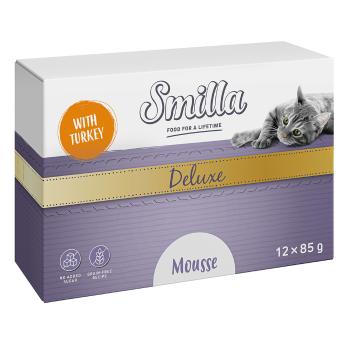 Smilla Deluxe Mousse 24 x 85 g - Pulyka & bazsalikom