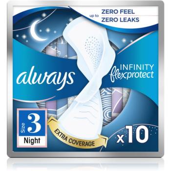 Always Infinity Night Size 3 absorbante pentru noapte 10 buc