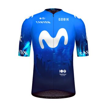 
                         Tricou de ciclism cu mânecă scurtă - ODYSSEY MOVISTAR TEAM 2024 
                