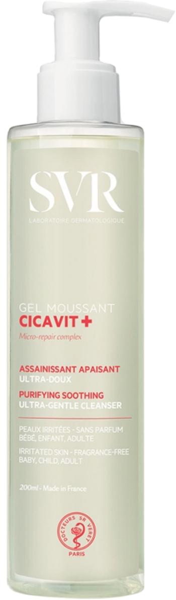 SVR Gel spumant pentru curățare delicată Cicavit+ Purifying Soothing (Ultra-Gentle Cleanser) 200 ml