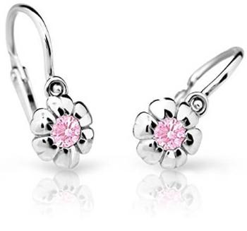 Cutie Jewellery Cercei din aur alb pentru copii C2151-10-X-2 roz