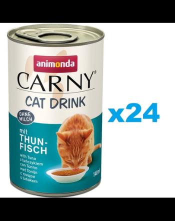 ANIMONDA Carny Cat Drink with Tuna 24x140 ml bautura cu ton pentru pisici