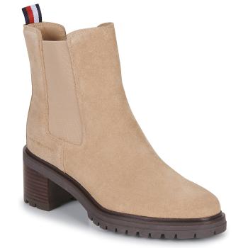 Tommy Hilfiger  Outdoor Chelsea Mid Heel Boot  Polokozačky Béžová