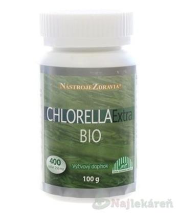 Nástroje zdravia CHLORELLA EXTRA BIO 100g 400 tabliet