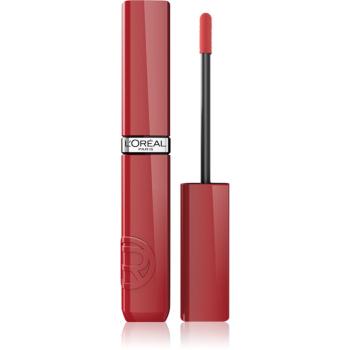 L’Oréal Paris Infaillible Laque Resistance Ruj de buze lichid, de lunga durata ofera hidratare si stralucire culoare 215 Drunk in Rose 4.3 ml