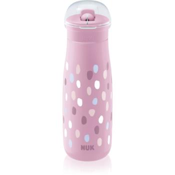 NUK Mini-Me Flip sticlă pentru sport Pink 12m+ 450 ml