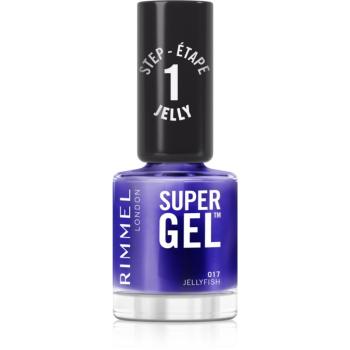 Rimmel Super Gel gel de unghii fara utilizarea UV sau lampa LED culoare 017 Lacquer Jellyfish 12 ml