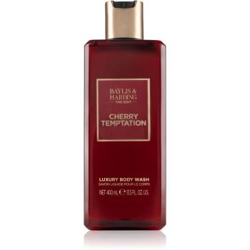 Baylis & Harding The Edit Cherry Temptation gel de duș de lux Cherry, Jasmine & Sandalwood 400 ml