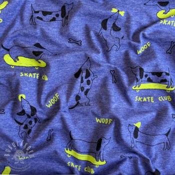 Jersey Skate club cobalt melange