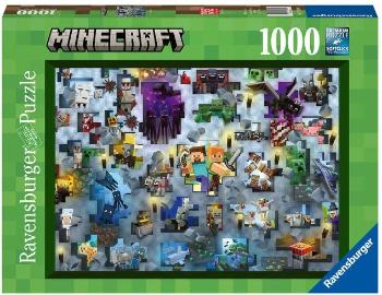 Puzzle Ravensburger Puzzle 171880 Challenge Puzzle: Minecraft 1000 db