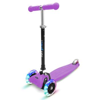 Fun pro ONE scuter pentru copii 3-6 ani Roți LED pliabile până la 50 kg înălțime reglabilă