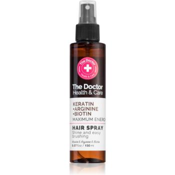 The Doctor Keratin + Arginine + Biotin Maximum Energy balsam hranitor fara clatire cu keratina 150 ml