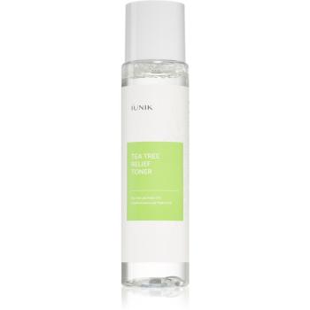 iUnik Tea Tree calmant tonic pentru piele sensibila predispusa la acnee 200 ml