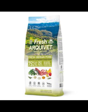 Hrana pentru caini semi-umeda ARQUIVET Fresh 10 kg porc iberic si peste oceanic