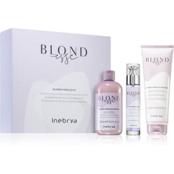 Inebrya BLONDesse Blonde Miracle Kit set cadou pentru par blond