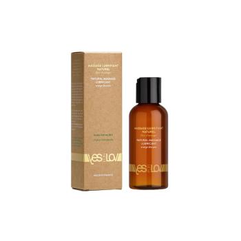 YESforLOV Ulei organic pentru masaj și lubrifiere Orange Blossom (Natural Massage Lubricant) 100 ml