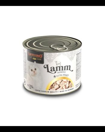 LEONARDO conserve cu miel pentru pisici 6x200 g