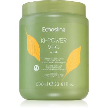 Echosline Ki-Power Veg Mask masca pentru regenerare pentru par deteriorat 1000 ml