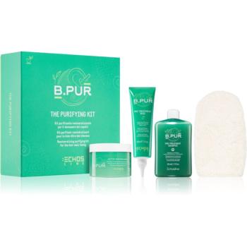 Echosline The Purifying Kit set cadou pentru par uscat si vopsit 3 buc