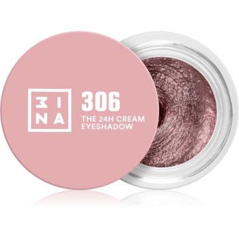 3INA The 24H Cream Eyeshadow fard de pleoape cremos culoare 306 Light pink 3 ml