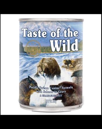 TASTE OF THE WILD Pacific Stream Hrana umeda caini adulti, cu somon 390 g