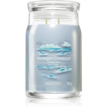 Yankee Candle Ocean Air lumânare parfumată Signature 567 g