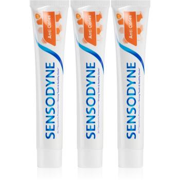 Sensodyne Anti Caries Anti Carries pastă de dinți impotriva cariilor dentare 3x75 ml