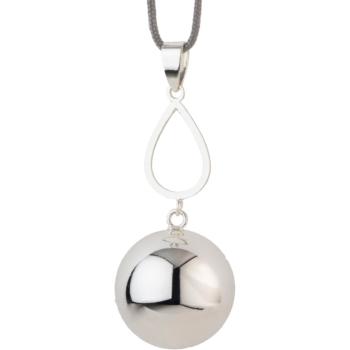 Bola FANTASY Silver Drop clopoțel de maternitate 1 buc