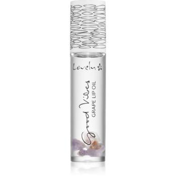 Lovely Good Vibes roll-on cu cristale de buze Grape Oil 6 ml