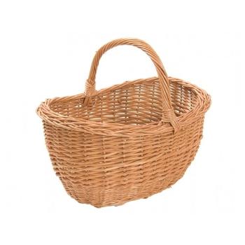 Coș împletit de cumpărături 43 x 33 x 26 cm