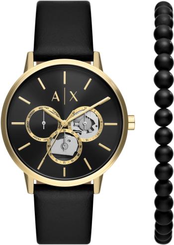 Armani Exchange Set cadou Cayde Chronograph + brățară AX7146SET