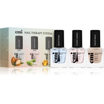 emi Nail Therapy System Set set de lacuri de unghii cu efect de nutritiv