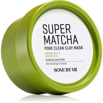 Some By Mi Super Matcha Pore Clean masca facială pentru curatarea tenului pentru micsorarea porilor 100 g