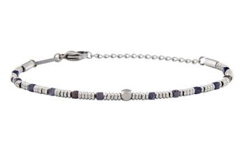 BREIL Brățară din margele cu safir Priam TJ3648