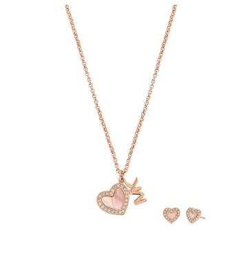 Michael Kors Set de bijuterii de lux MKJ8400SET Love Kors (colier, cercei)