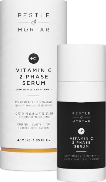 Pestle & Mortar Ser bifazic pentru piele Vitamina C (Two Phase Serum) 40 ml