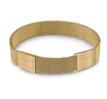 Guess Brățară placată cu aur pentru bărbați Bond Street JUMB03027JWYGT-U