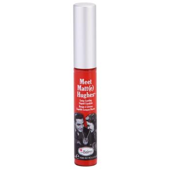 theBalm Meet Matt(e) Hughes Long Lasting Liquid Lipstick Ruj de buze lichid, de lunga durata culoare Honest 7.4 ml