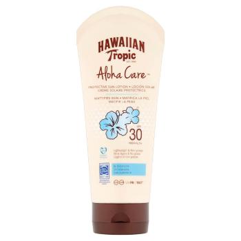 Hawaiian Tropic Loțiune Suntan - mattifies SPF 30 Aloha Care (Hawaiian Tropic Protective Sun Lotion Mattifies Skin) 180 ml