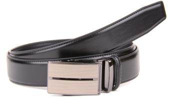 Čierny oblekový opasok - automat