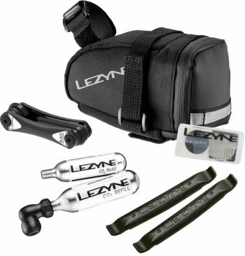 Lezyne M-Caddy CO2 Kit Nyeregtáska Black/Black 0,6 L