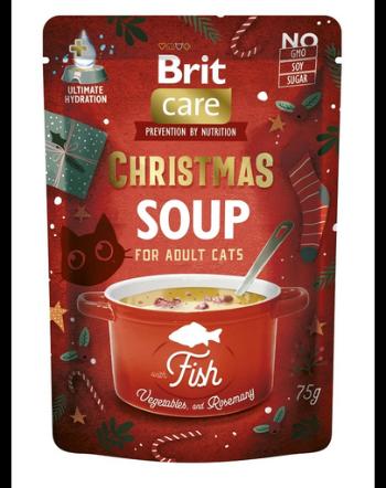 BRIT Care Cat Christmas soup fish 75 g supa festiva pentru pisici, cu somon