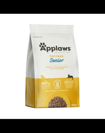 APPLAWS Senior Chicken 400 g mancare uscata cu pui pentru pisici senior